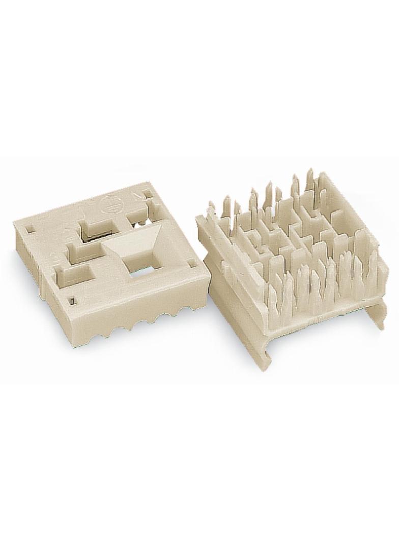 gniazdo przelotowe 5-torowe część dolna ze stopką zatrzaskową