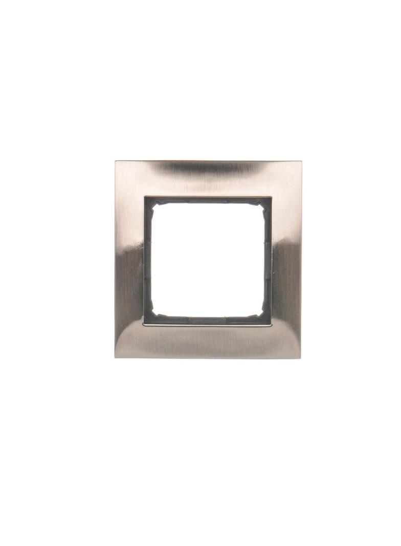 Simon 54 Premium Ramka 1-krotna PREMIUM IP20 / IP44 inox DR1/61 KONTAKT