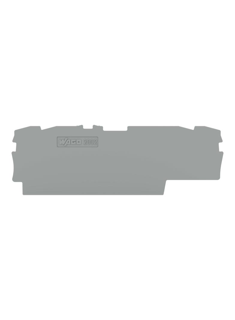 TOPJOBS ścianka końcowa szara /25szt./ WAGO