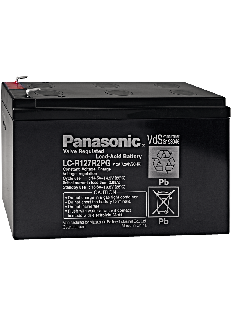 KNX akumulator ołowiowy żelowy 12 V DC 7,2 Ah