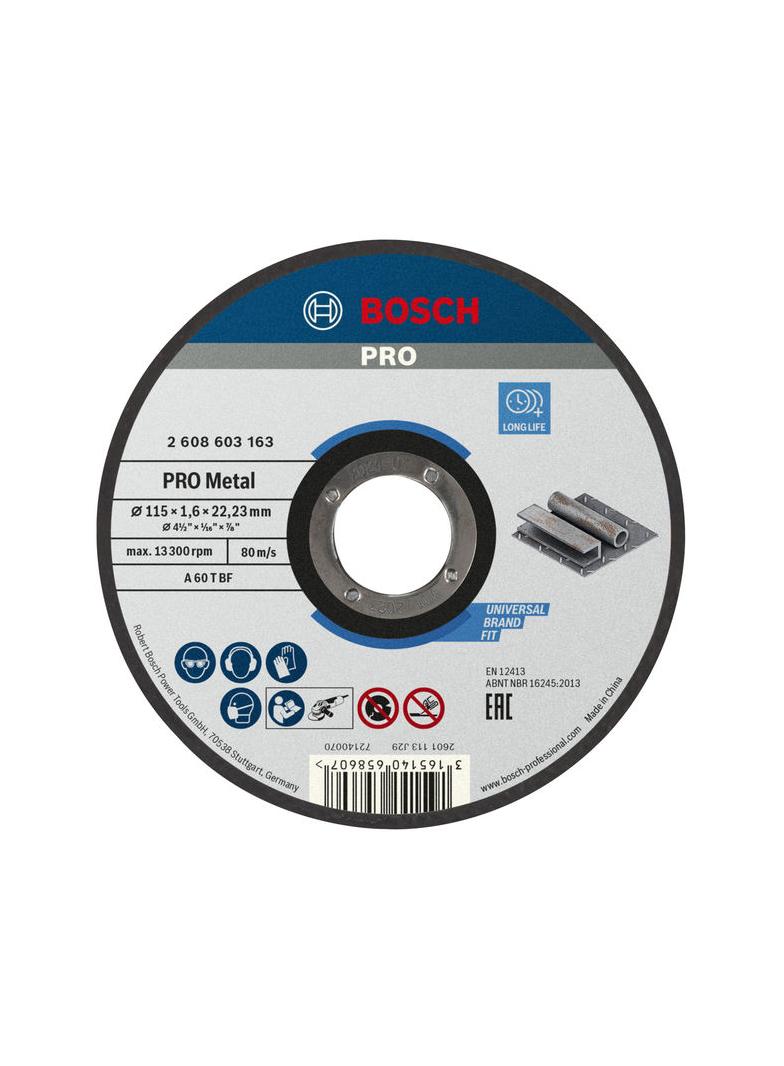 TARCZA TNĄCA METALL,LPP 115X1.6MMPR.