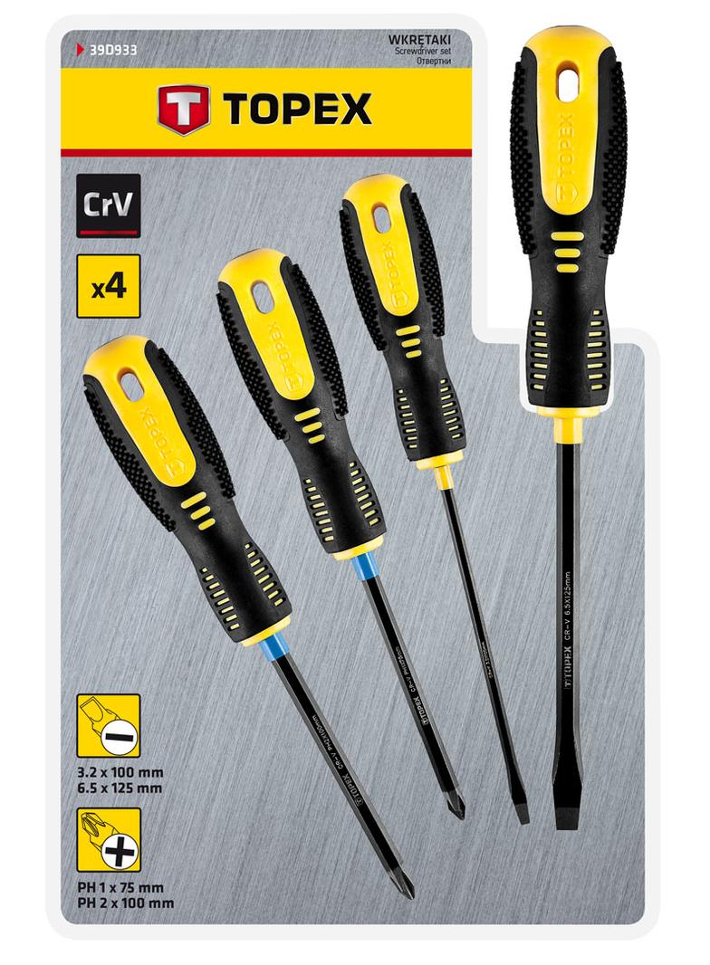 Wkrętaki, zestaw 4 szt.
