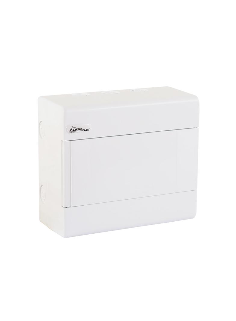 Rozdzielnica natynkowa 1x8 IP40 SRn-8/B (N+PE) 1.12 46357 OPATÓWEK