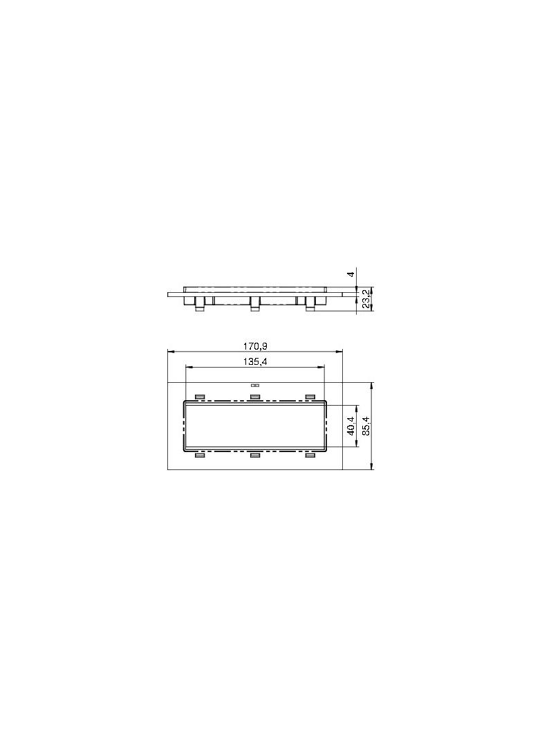 T8NL/P105, PŁYTKA MONTAŻOWA