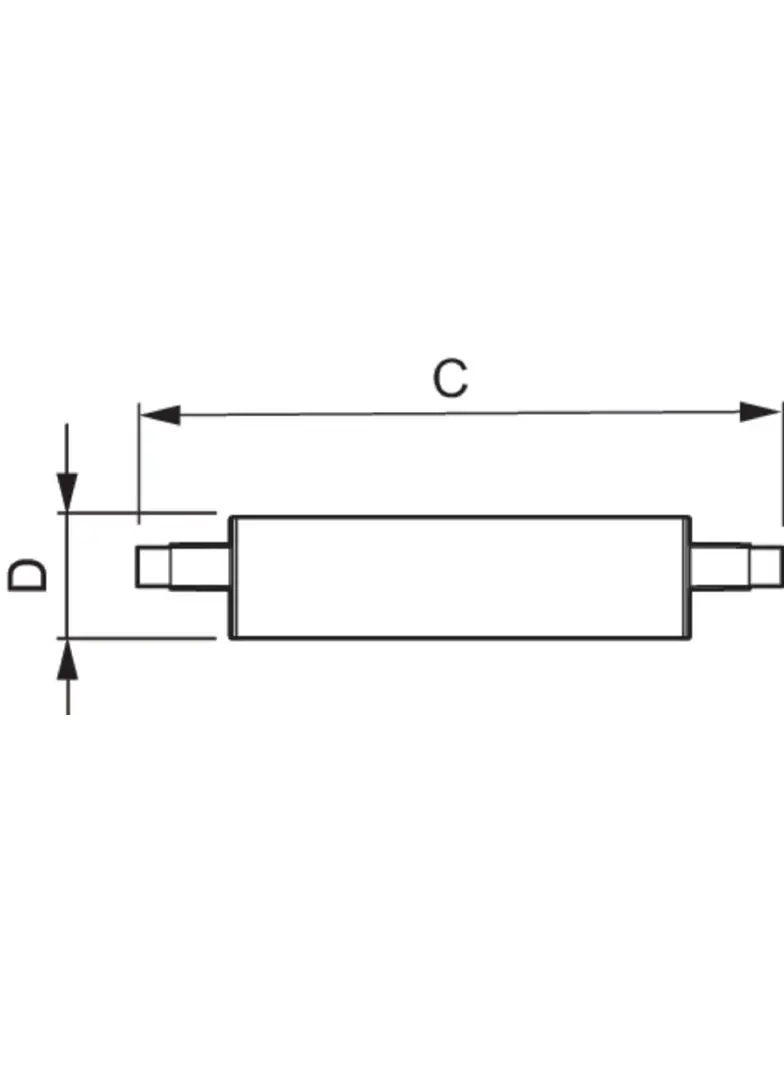 CorePro R7S 118mm 14-100W 830 D Lampa LED