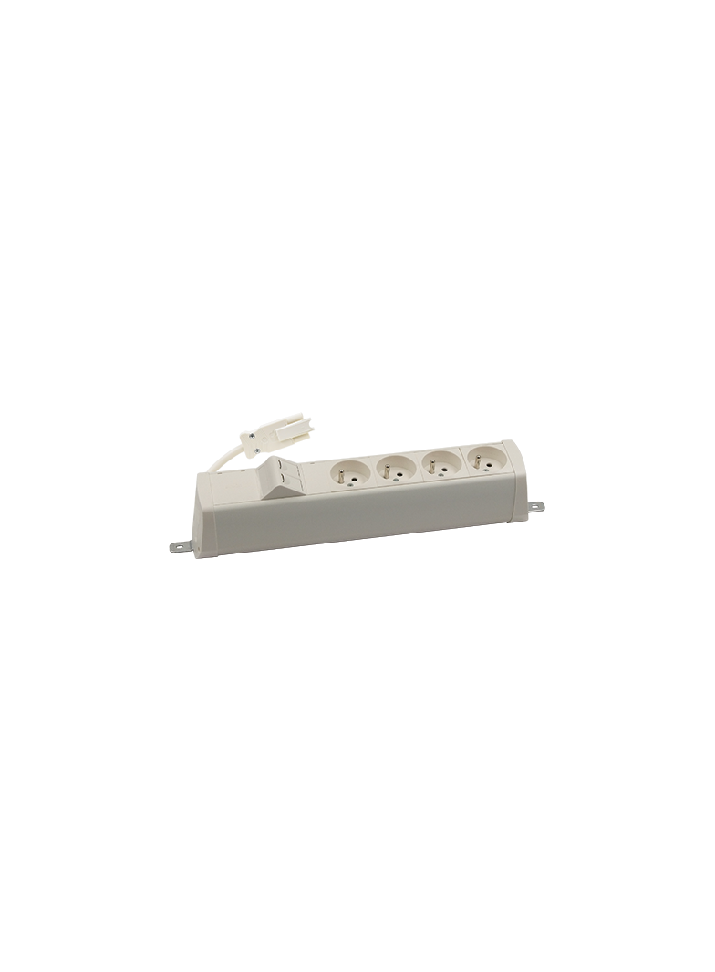 Simon 480 TS48-210E400K0-33 Listwa poszerzona 4 gn. typ E i płytka 2xRJ45 keystone złącze w układzi 48210E400K00000-33 KONTAKT