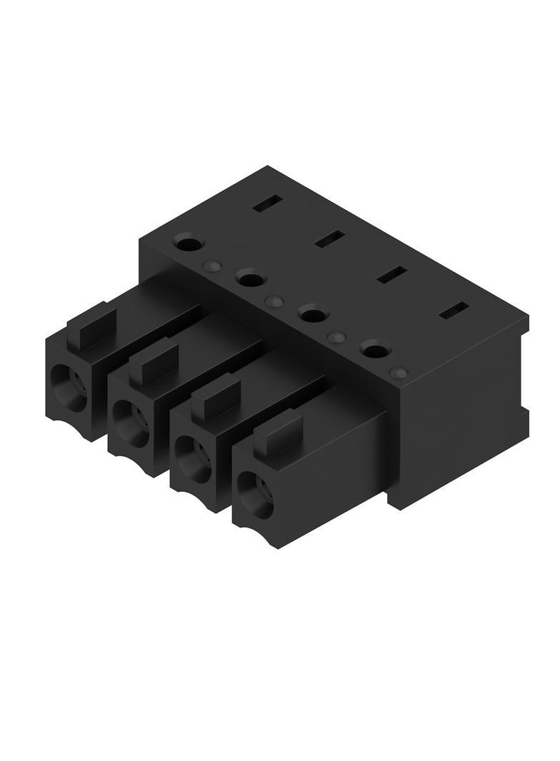 BCL-SMT 3.81/04/90 1.5SN BK BX Wtyki PCB (złącza płyty), 3.81 mm, Liczba biegunów: 4, kąt odejścia: 90° /50szt./ 1974780000 WEIDMÜLLER