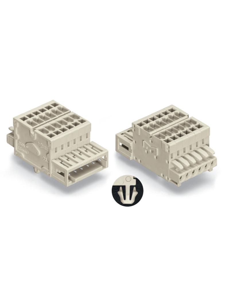 listwa zaciskowa kombi 2-przewodowa 5-bieg. raster 3,5 mm /50szt./ WAGO