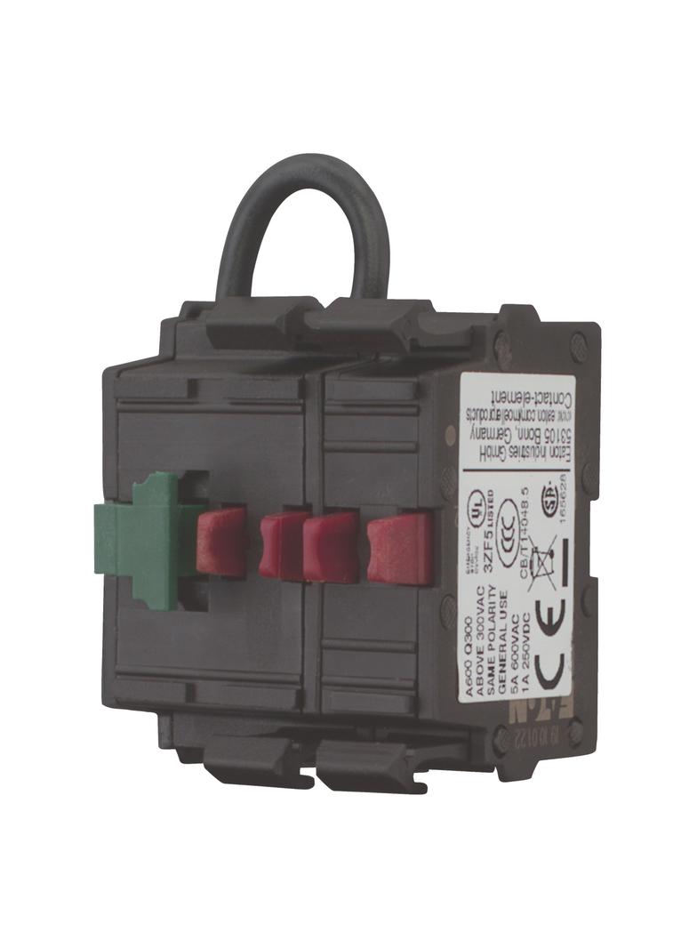 M22-K02SMC10 Element stykowy z samokontrolą 1Z 2R. mocowany do płyty czołowej 121474 EATON