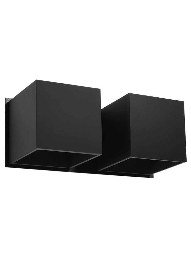 Sollux Kinkiet QUAD 2 czarny SL.0657