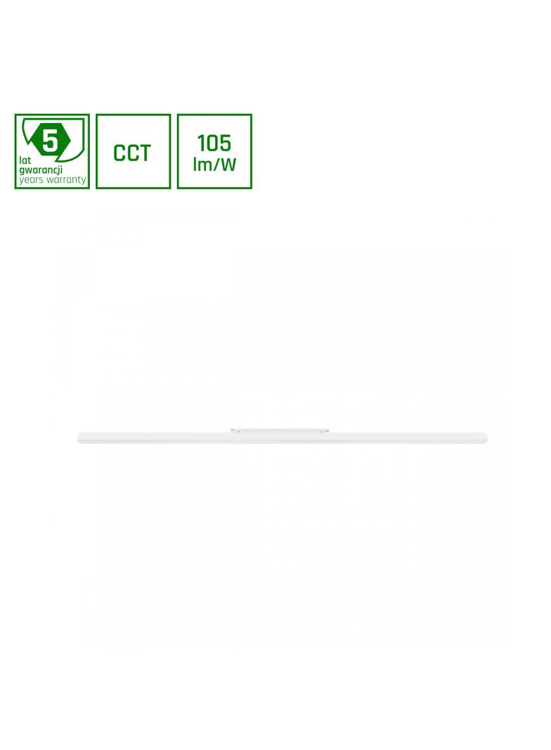 SYSTEM SHIFT CCT- LINE L OPRAWA LINIOWA 902X23X42MM 22W 100ST BIAŁY CCT SWITCH 5 LAT GW.