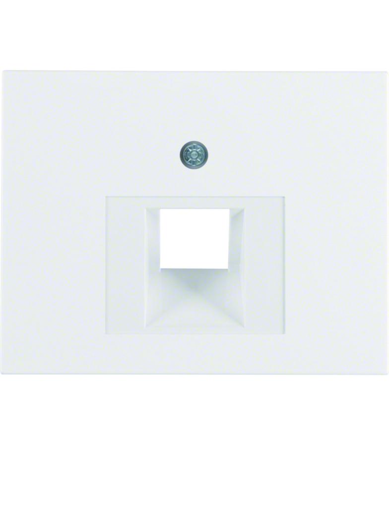 BERKER Element centralny do gniazda przyłączeniowego UAE 1-krotnego; kremowy 14078982 14077009 HAGER