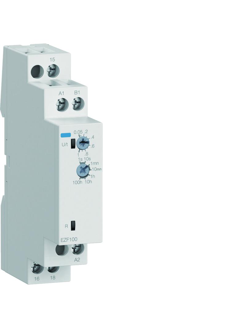 Przekaźnik czasowy 24-230VAC/DC 8A/250V z opóźnieniem wyłączenia