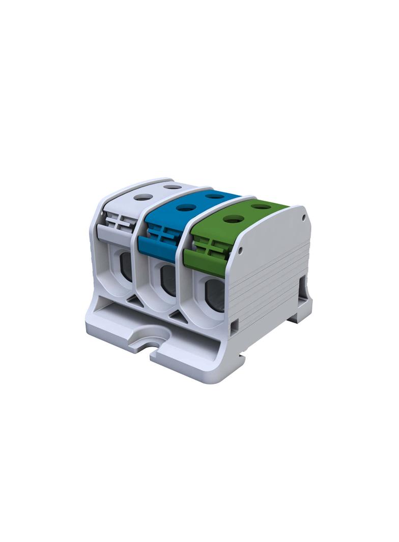 STB 50-3X Złączka szynowa gwintowa Al/Cu 87330 SIMBLOCK sza/nie/zie SIMET