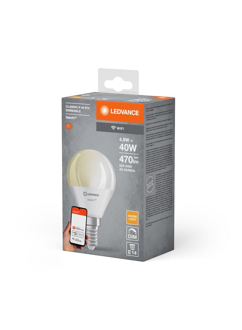 Lampa LED SMARTWIFI P40 4,9W/827230VDIMFRE144X1 LEDV