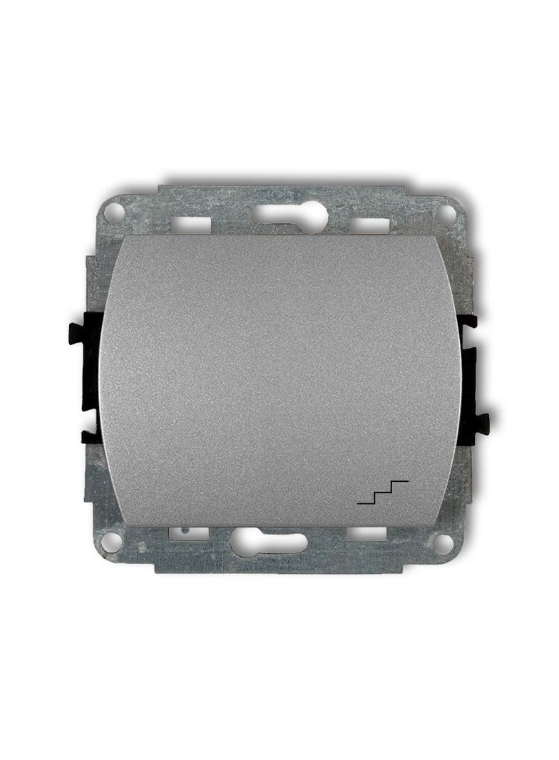 TREND Mechanizm łącznika schodowego srebrny metalik