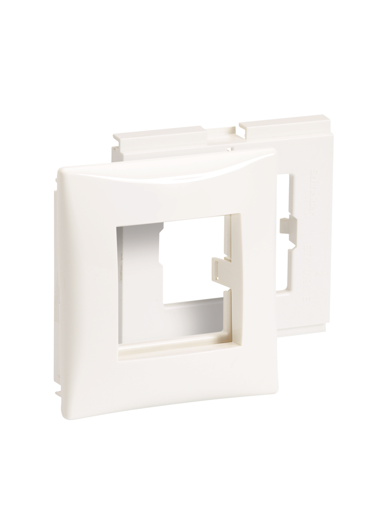 Ultra adaptor 1 moduł Biały RAL 9010  ETK10198E Schneider