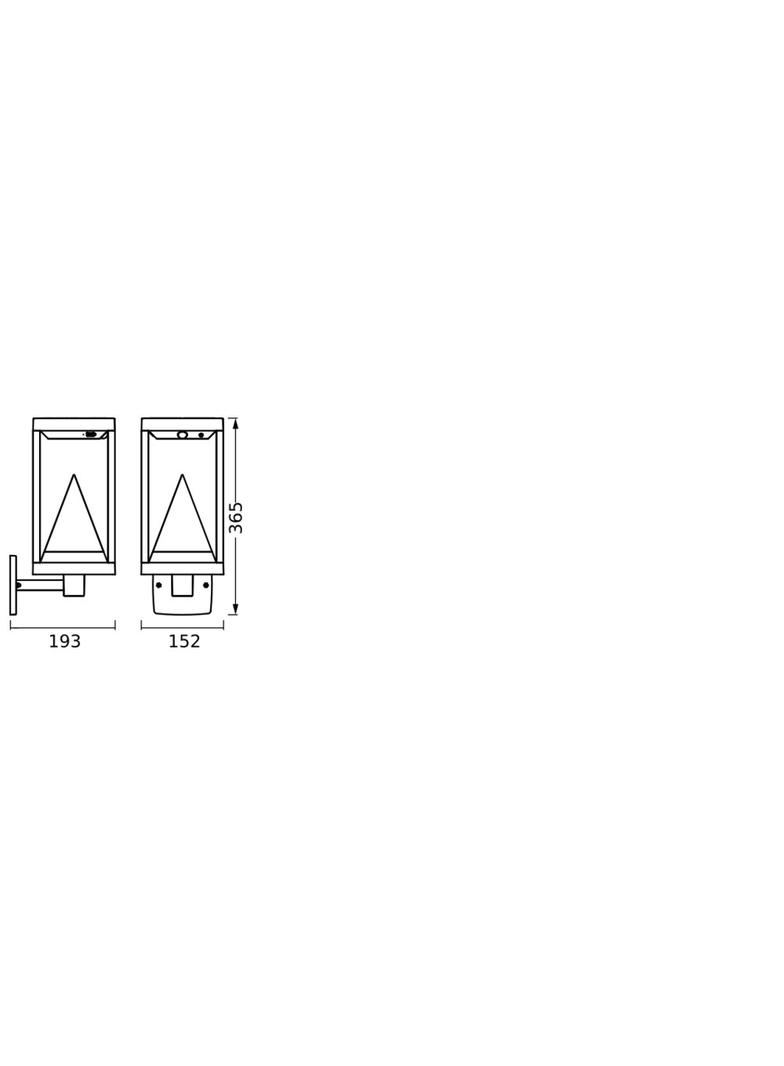 Oprawa SMART OD BT SOL ALPS WALL SEN RGBW LEDV