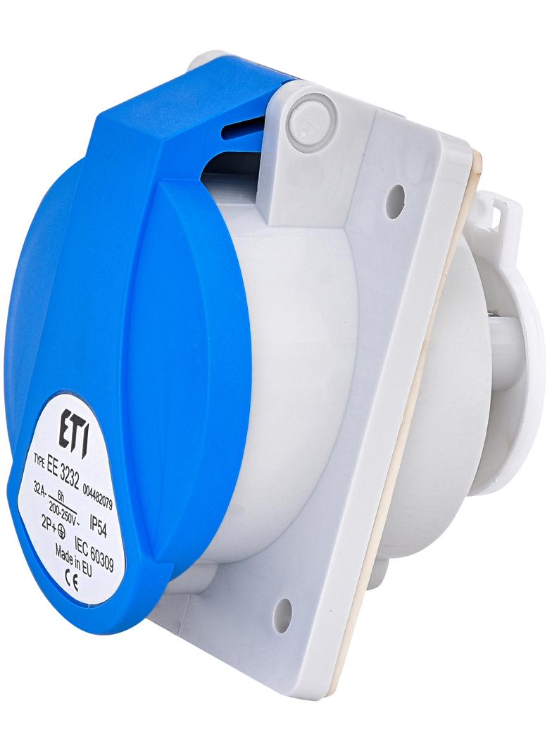 32A 230V 2P+PE Gniazdo tablicowe IP54 EE 3232 004482079 ETI