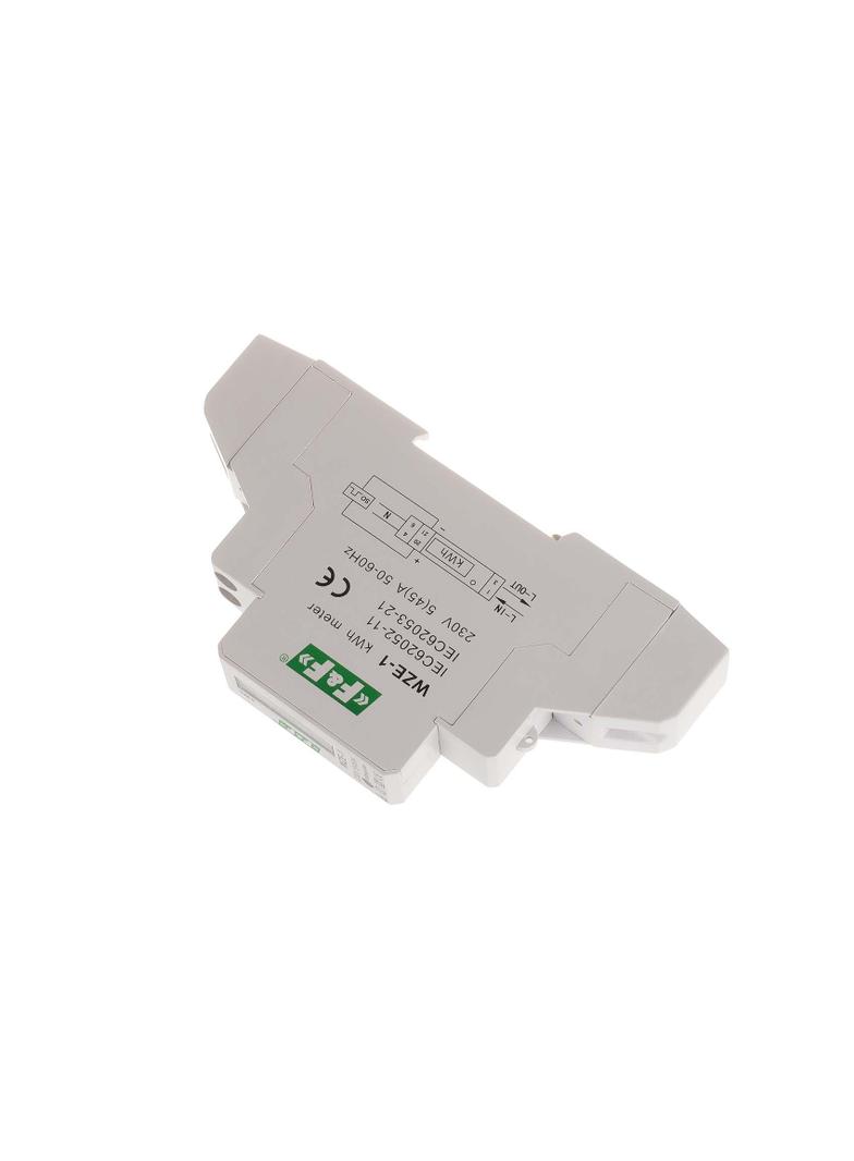 Jednofazowy licznik zużycia energii 45A MID WZE-1 F&F