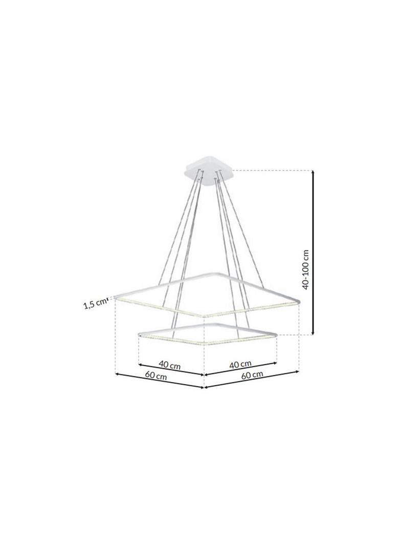 Milagro lampa wisząca LED Nix White 50W 3500lm 3000K ML514
