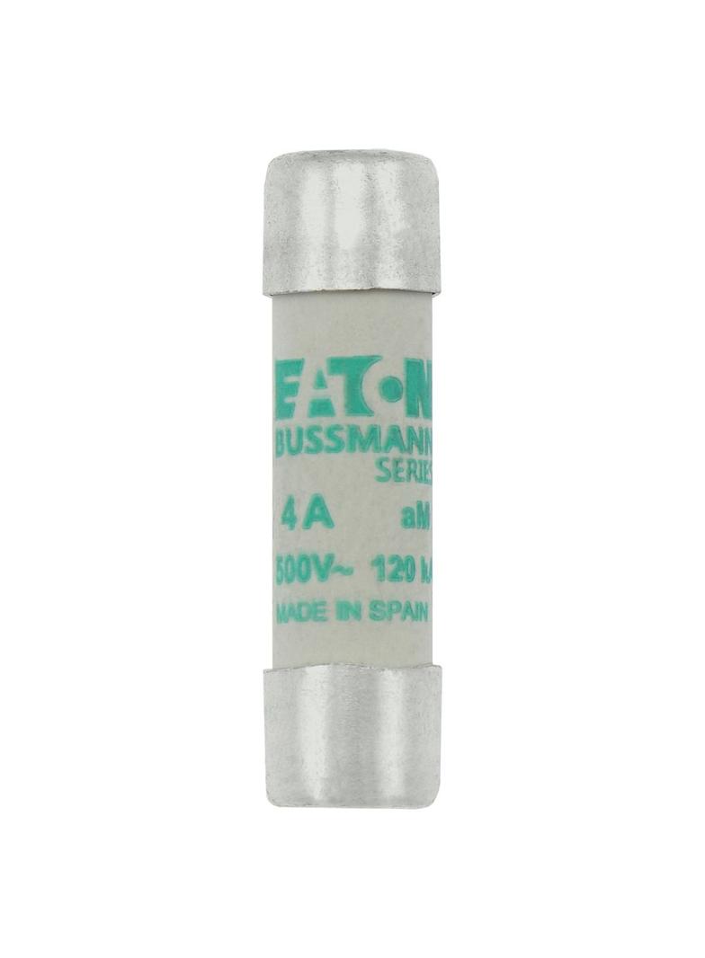 CYLINDRICAL FUSE 10 x 38 4A AM 500V AC Wkładka cylindryczna 10 x 38mm 4A AM 500V AC C10M4 EATON
