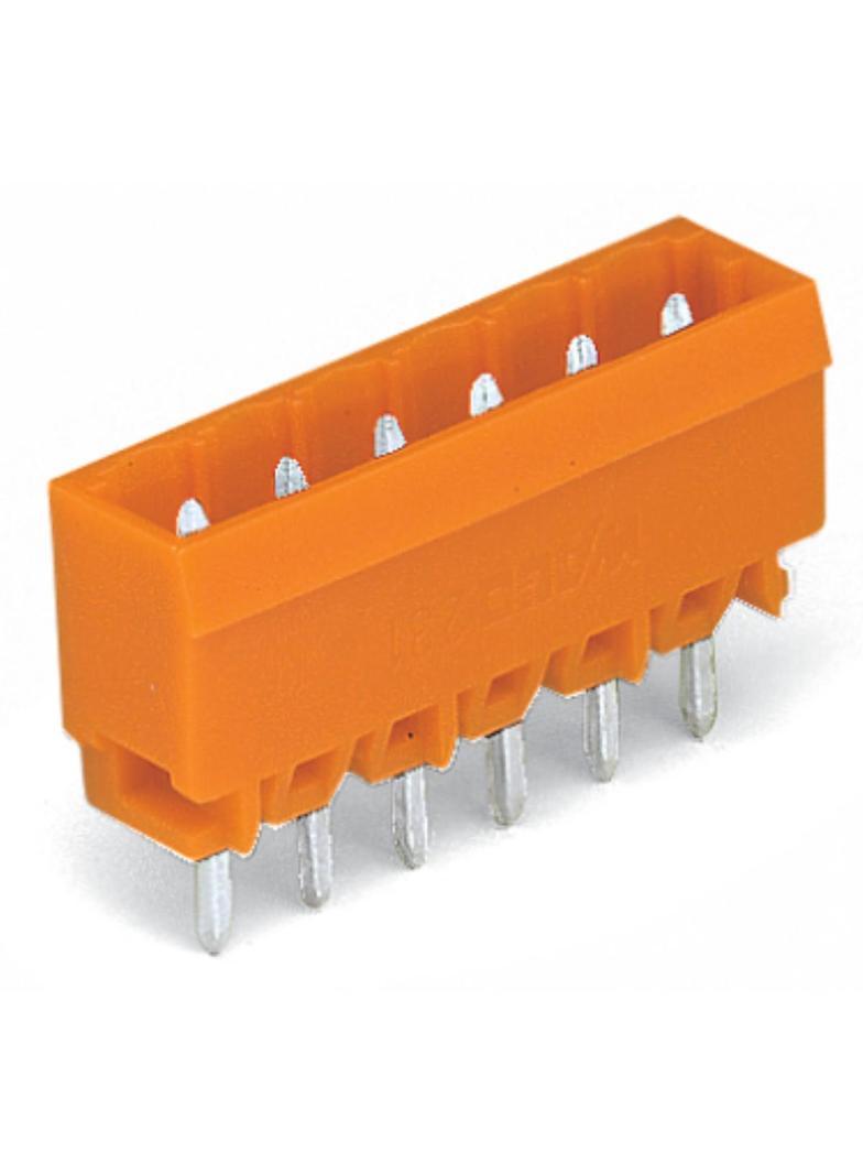 MCS-MIDI Classic wtyk 10-bieg. pomarańczowy raster 5,08 mm
