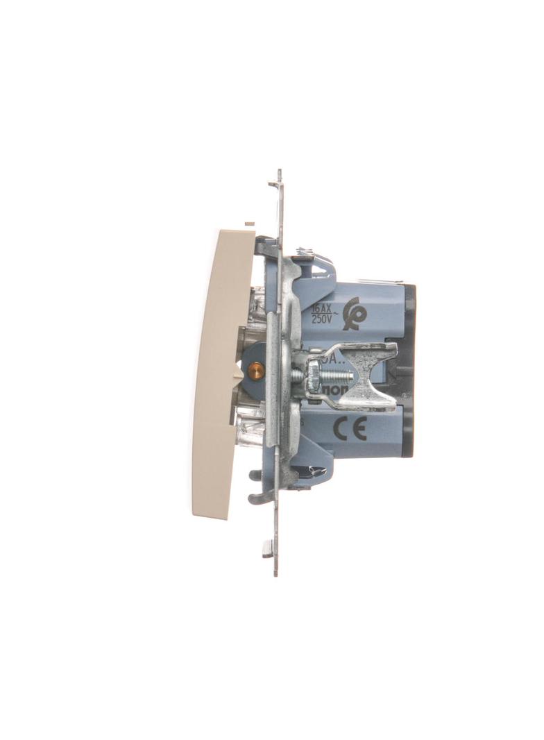 Simon 54 Łącznik schodowy 16A 250V zaciski śrubowe kremowy DW6A.01/41 KONTAKT