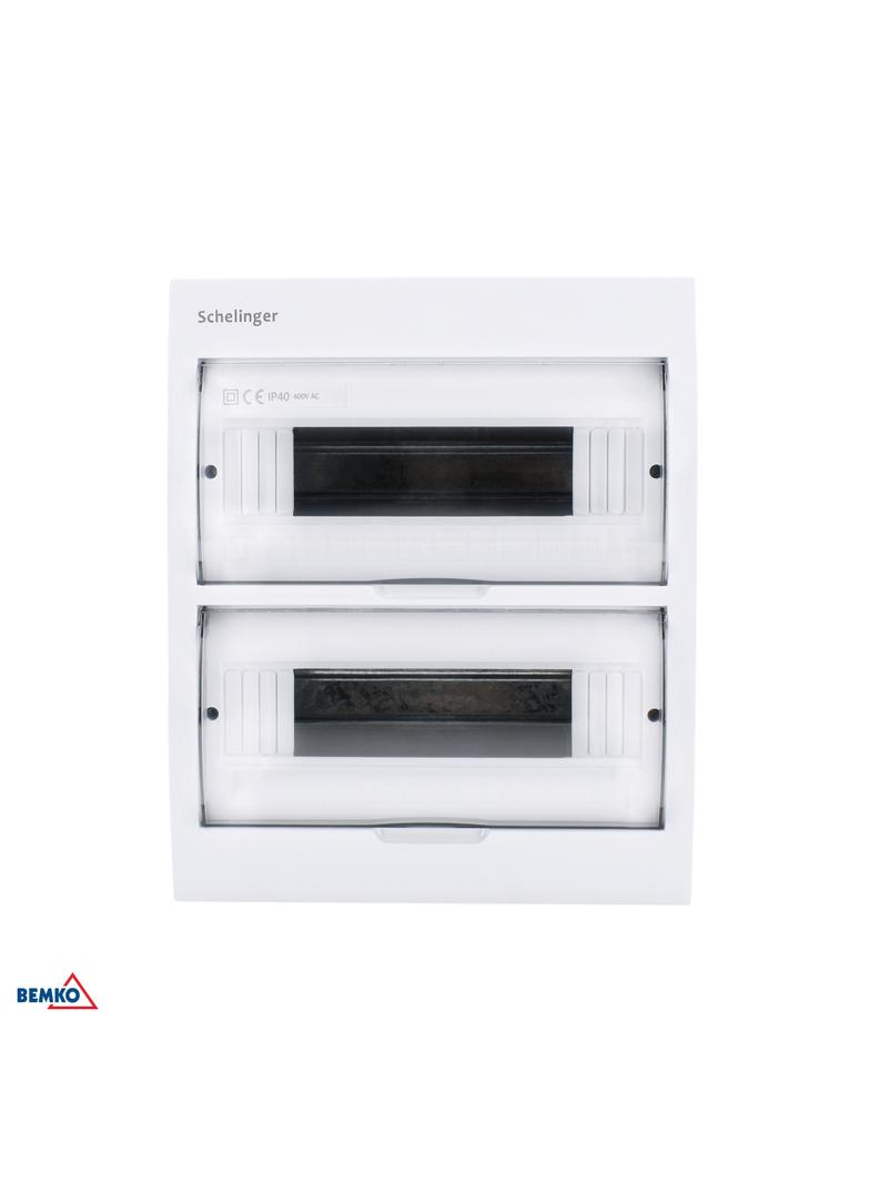 ROZDZIELNICA NATYNKOWA IP40 ZACISKI 24N+24PE 2x12P