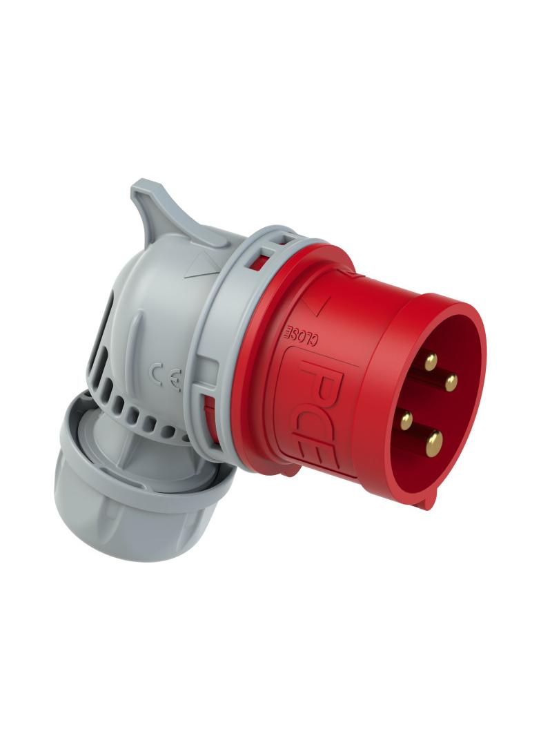 WTYCZKA PRZENOŚNA KĄTOWA   16A 400V 3P+Z TURBO TWIST IP44