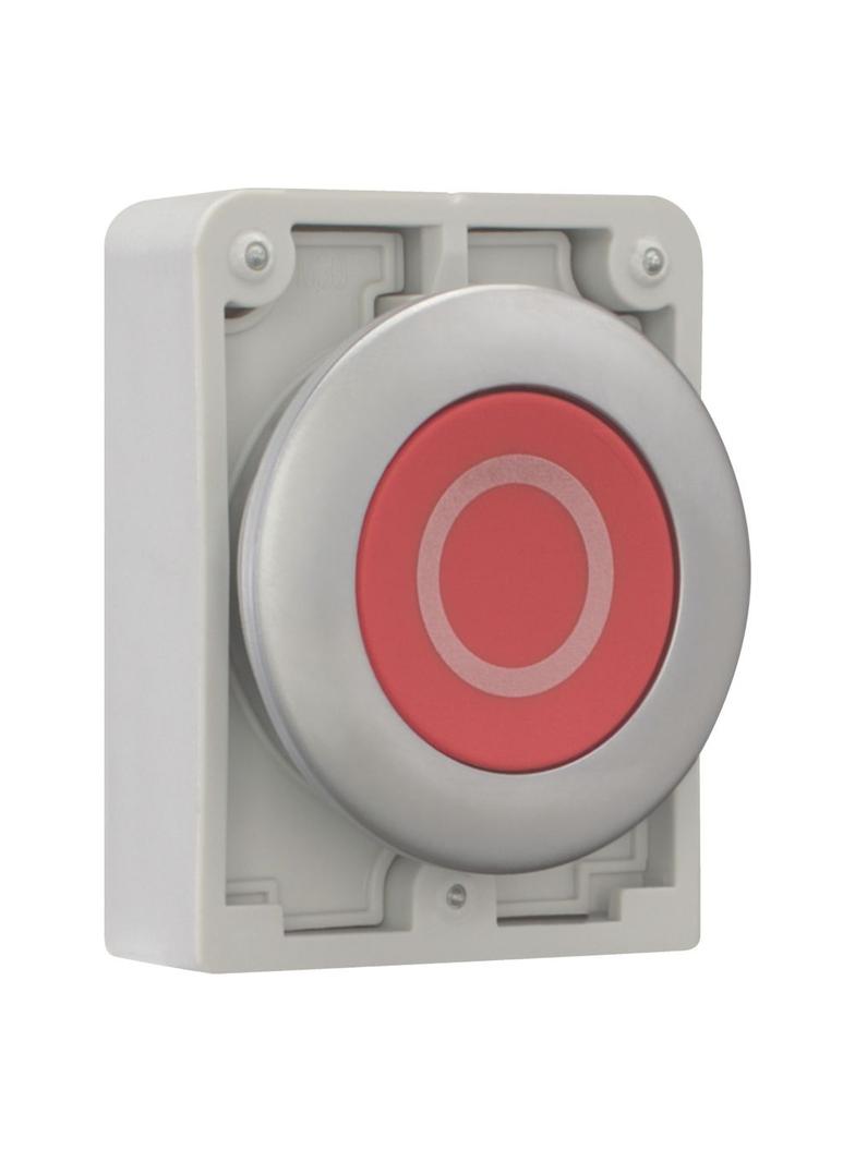 M30C-FD-R-X0 Przycisk 30mm płaski czerwony O z samopowrotem 182939 EATON
