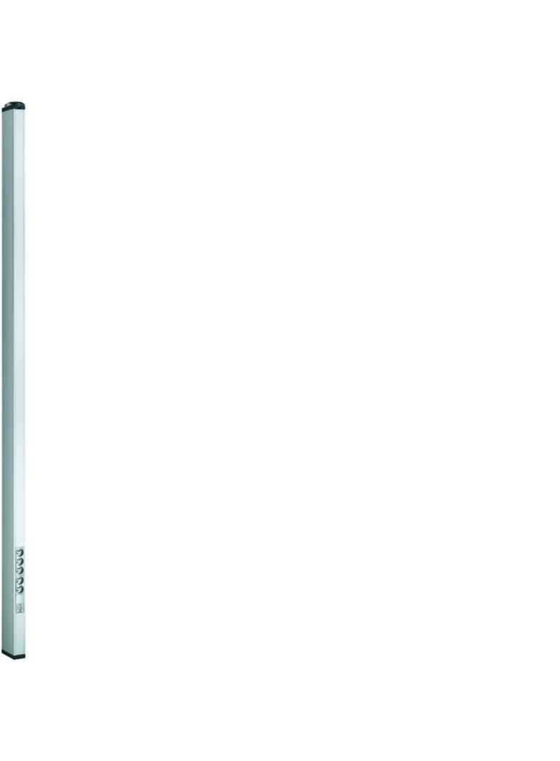 tehalit.DA200 Kolumna dwustronna DA200-45 z mechanizm rozporowym H=2,7-3,0m aluminium DAS2452700ELN HAGER