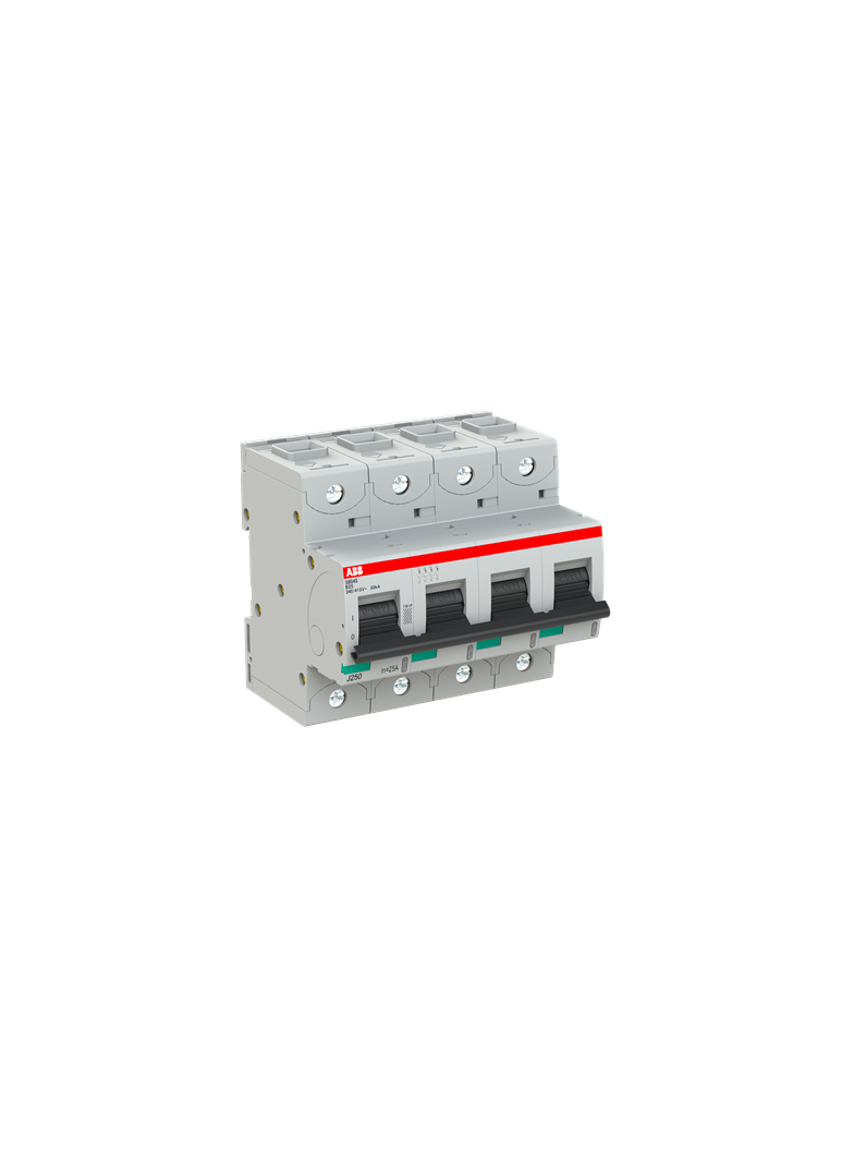 S804S-B25 Wyłącznik nadprądowy 50kA 4P B25A 2CCS864001R0255 ABB