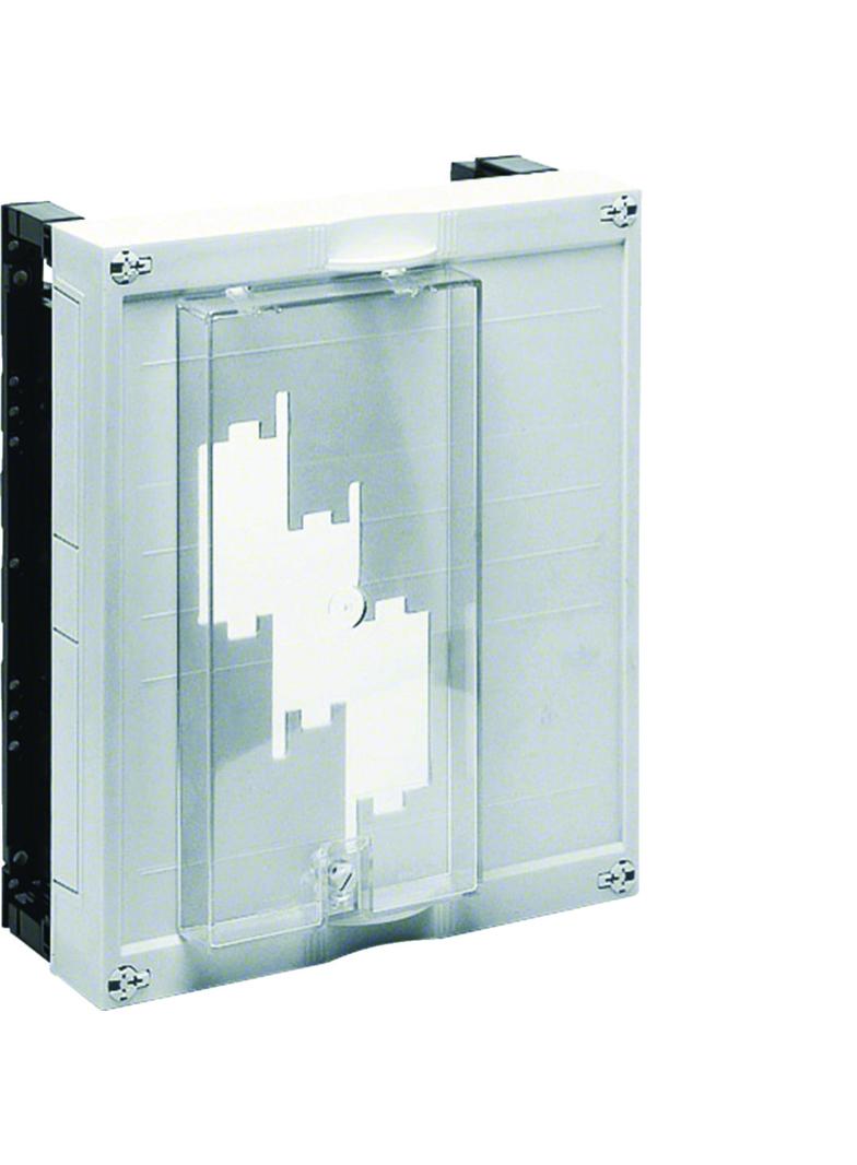 univers N Blok dla szyn zbiorczych poziomych 12x5/10mm 40mm 1xNH00 3-pol. 300x250mm UE21A6 HAGER