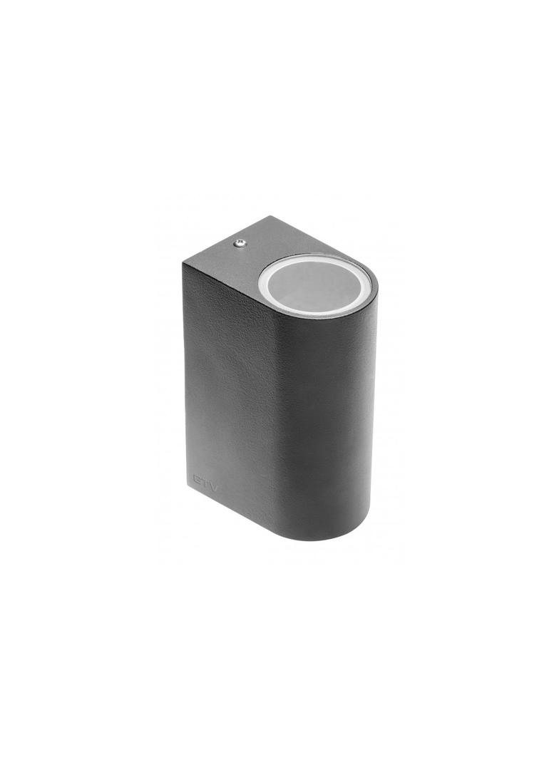 OPRAWA ŚCIENNA DWUKIERUNKOWA, TIAGO, GU10, MAX. 2X35W, IP54, AC220-240V, 50/60HZ, CZARNA