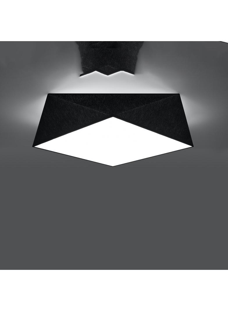 Sollux Plafon HEXA 45 czarny SL.0693