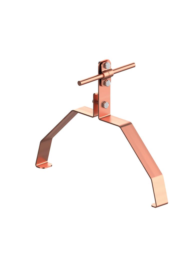 Uchwyt gąsiorowy "WZÓR 27" Z-śruba H=10 cm /CU/