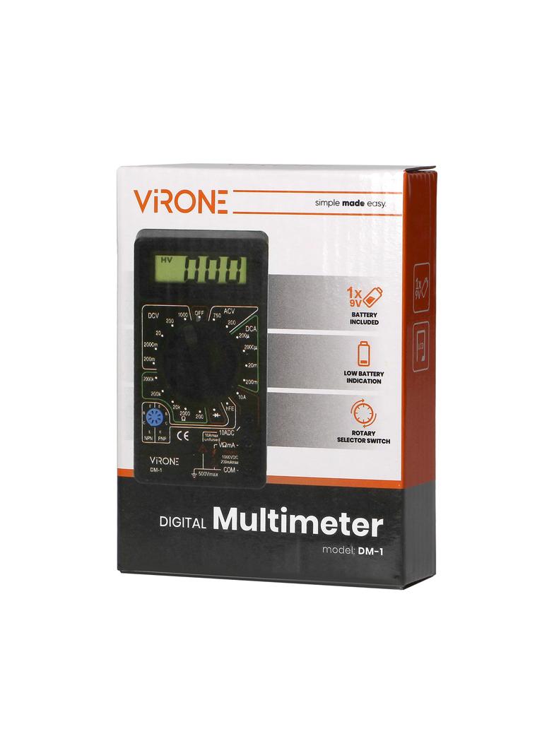 Miernik uniwersalny, multimetr DM-1 ORNO