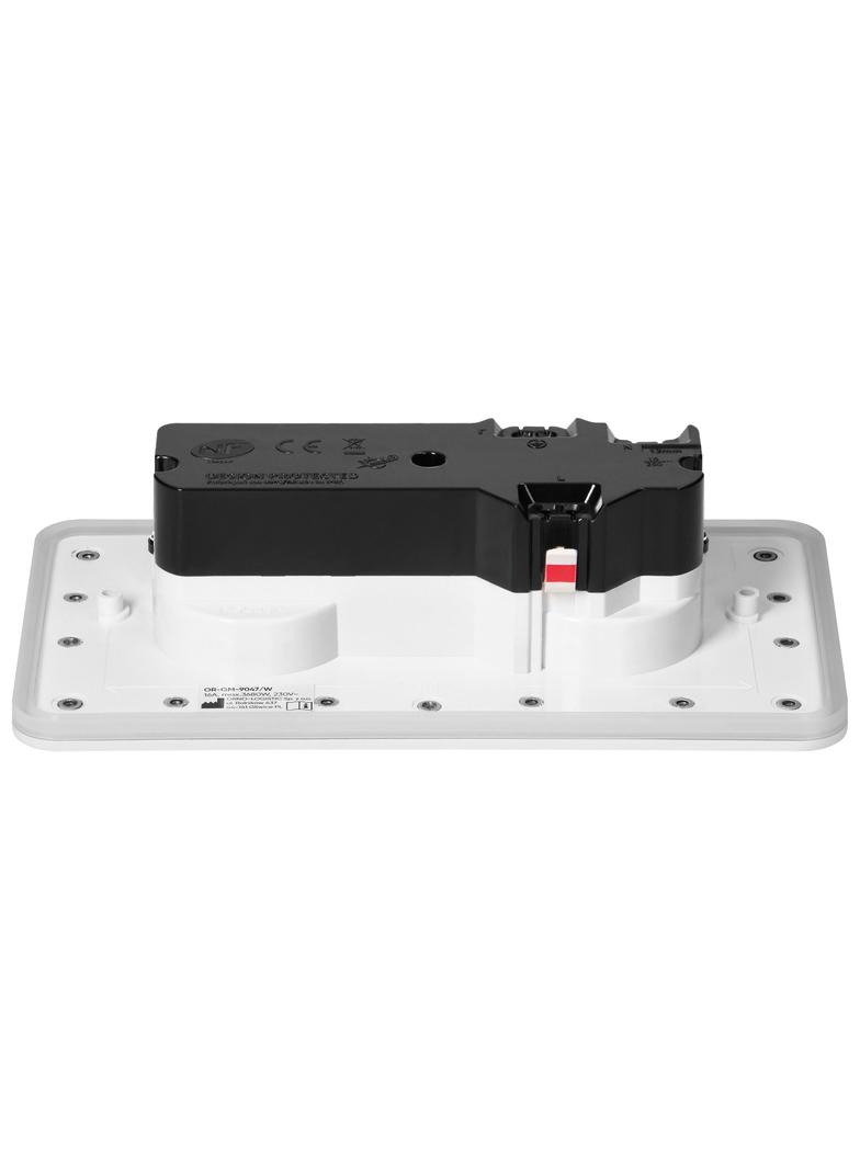 Hermetyczne gniazdo elektryczne podwójne prostokątne IP55 2x2P+Z(French) białe OR-GM-9047/W ORNO