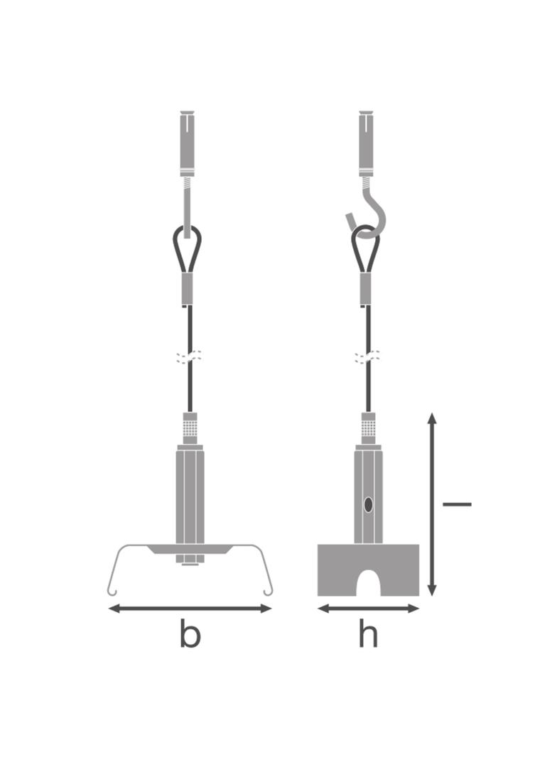 Oprawa TRUSYS FLEX SUSPENSION KIT
