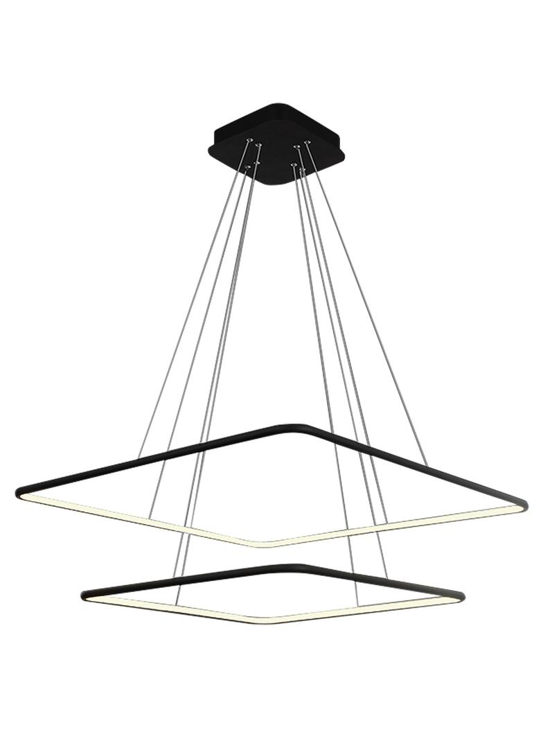 Milagro lampa wisząca LED Nix Black 50W 3500lm 3000K ML518
