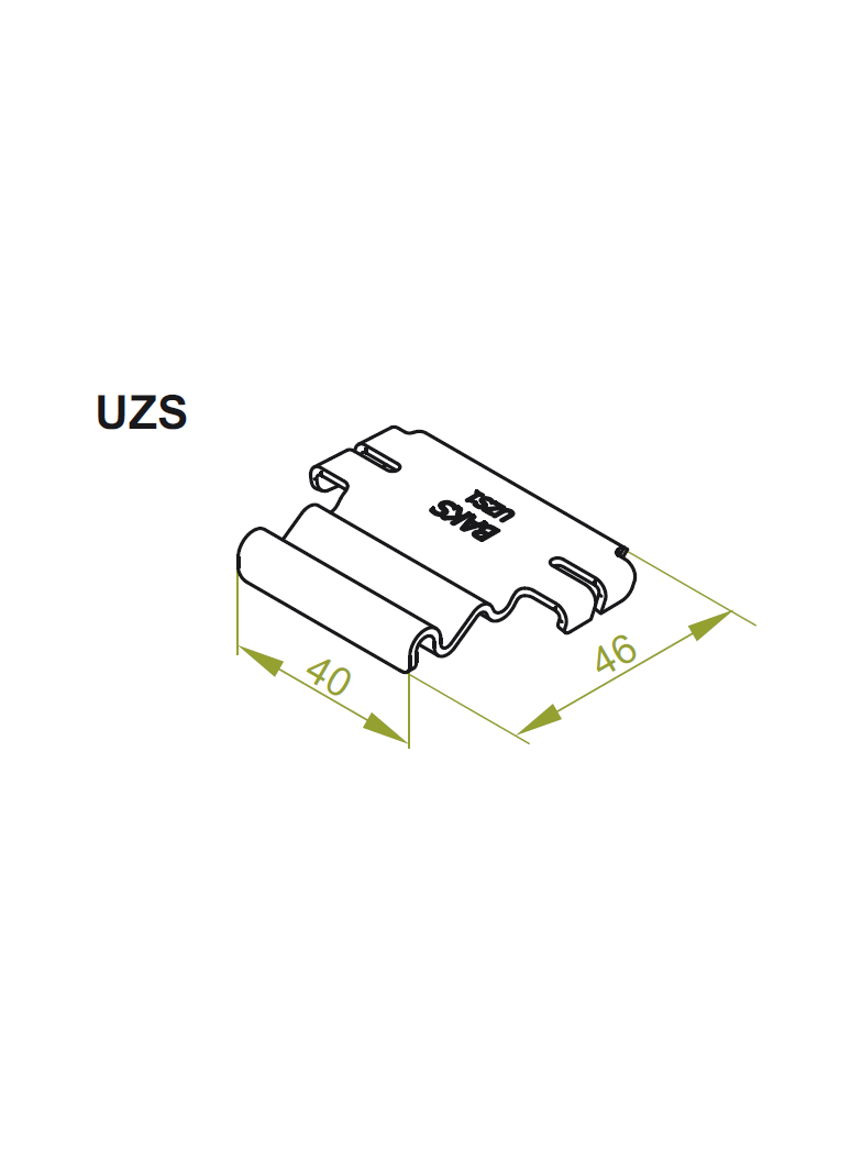 UZS1 Uchwyt zaczepowy