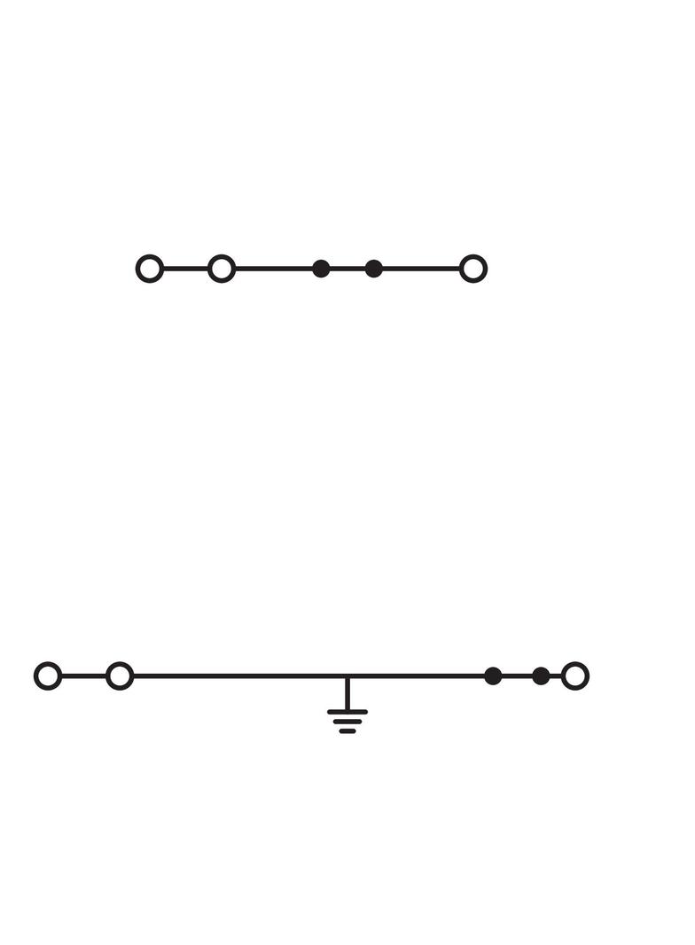 złączka 2-piętrowa PE/L 3-przewodowa 2,5 mm2 szara