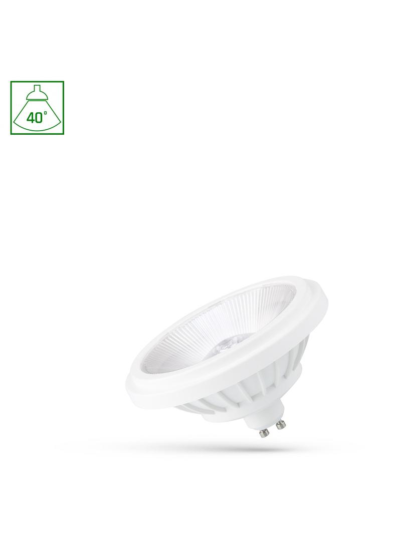 Żarówka LED AR111 GU10 230V 14W BASIC 2 SMD 40ST WW b. ciepła BIAŁY Spectrum LED