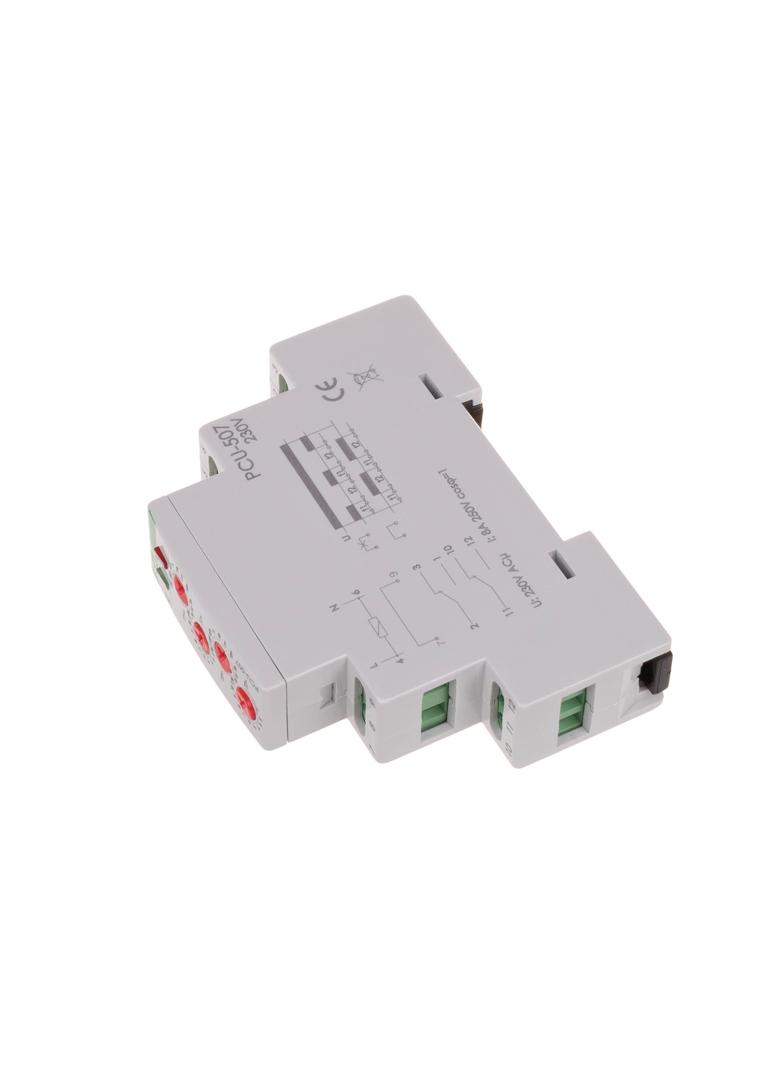 Przekaźnik czasowy 2-funkcyjny (nastawa 2 czasów T1 T2, styk: 2xNO/NC 230V