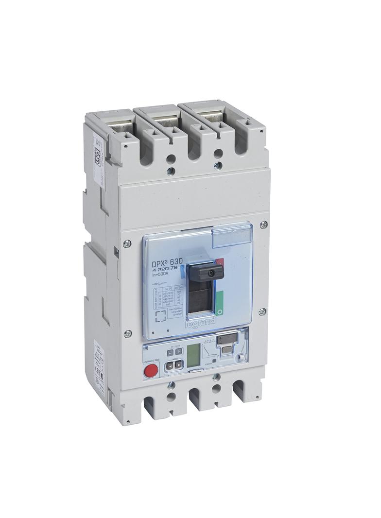 Wyłącznik DPX3 630 S2 3P 500A 70Ka 422079 LEGRAND