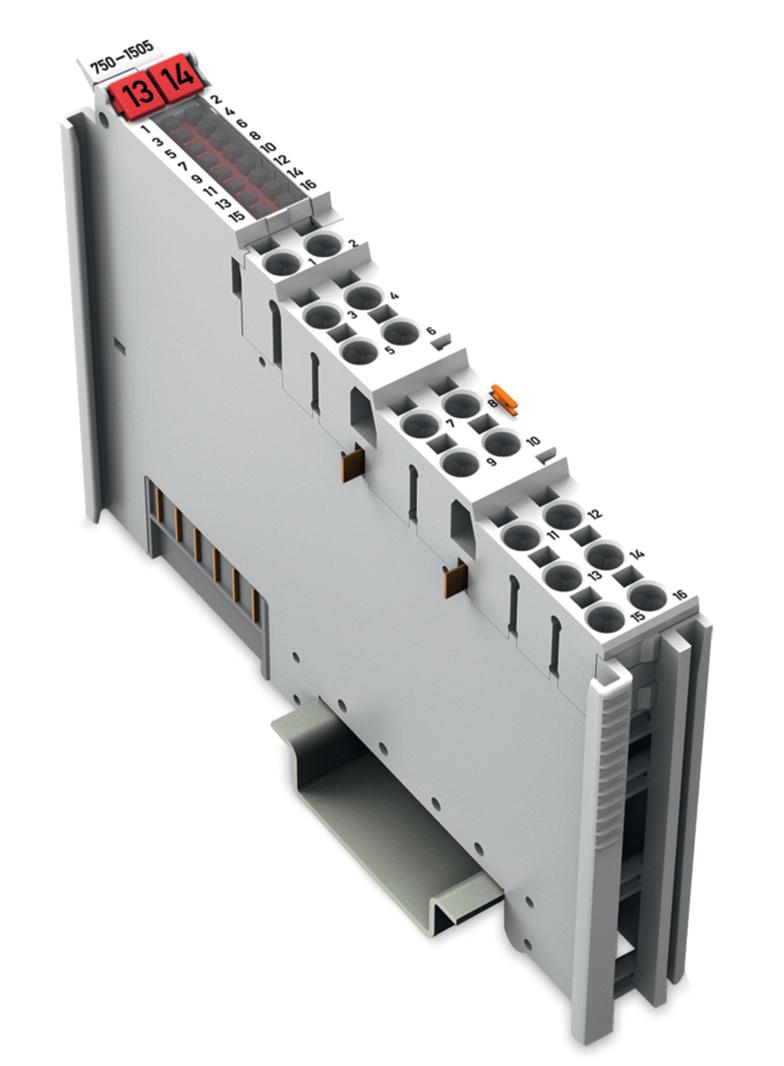 moduł 16DO 24V DC 0,5A z zaciskiem CAGE CLAMPS WAGO