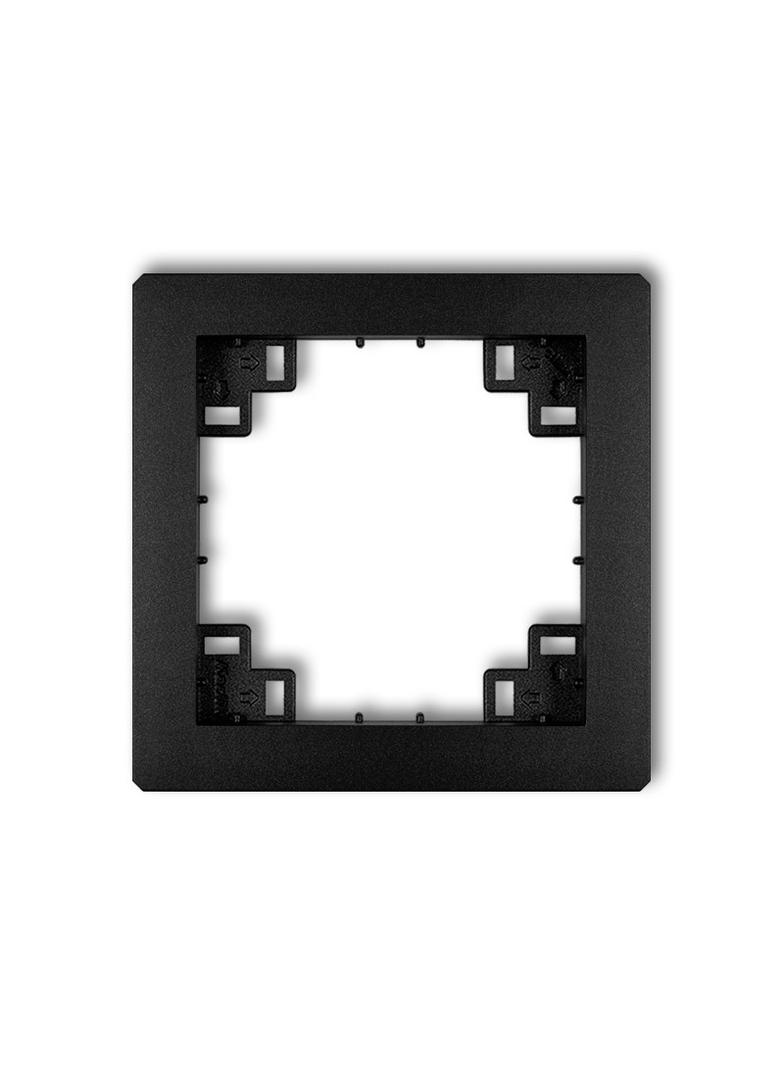 DECO Ramka pośrednia czarna mat