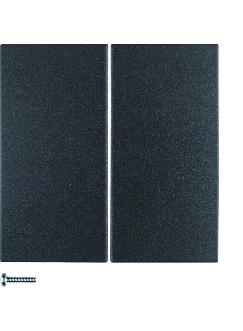 BERKER B.X/S.1 KNX RF quicklink Przycisk podwójny antracyt 85146185 HAGER
