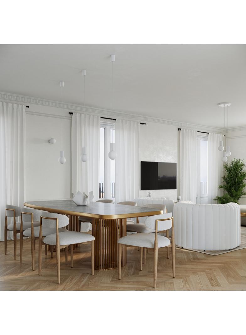 Lampa biurkowa HALO biała